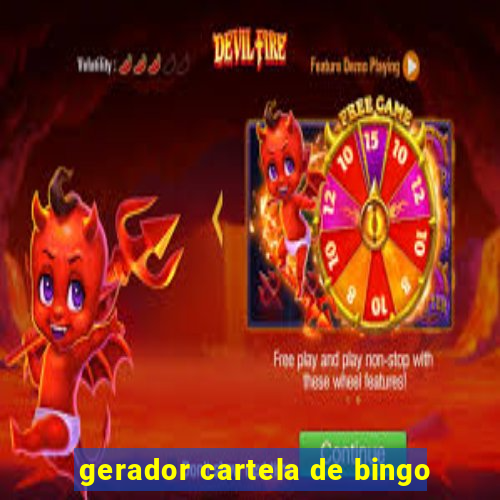 gerador cartela de bingo